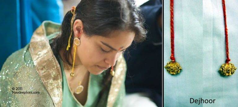 kashmiri-pandit-bride-with-dejhoor - KuberBox Jewellery Blog