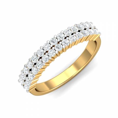 Zoya Ring - Buy Certified Gold & Diamond Rings Online | KuberBox.com -  KuberBox.com